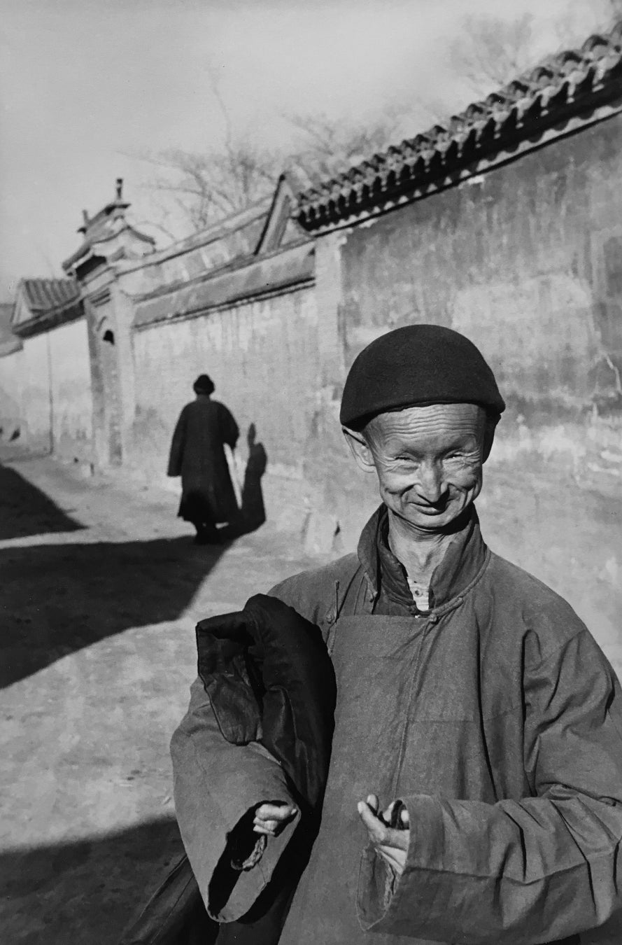 Eunuch of the imperial court of the last dynasty, Peking　1949　Henri Cartier-Bresson　(石原コレクションより)