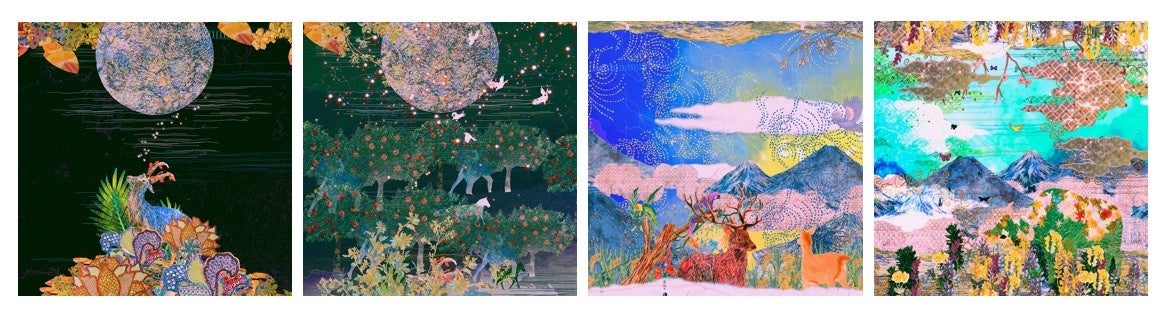 銀座 蔦屋書店】“⽣命の美しさ”を表現したアート作品がデザイン