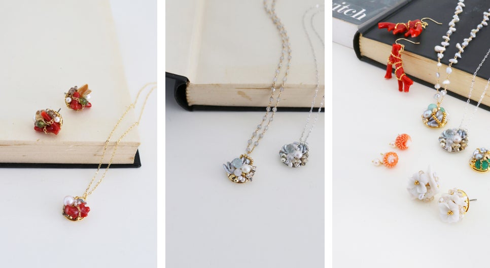 銀座 蔦屋書店】宇和島真珠や新潟のひすい、高知県の珊瑚。自然素材の 銀座 蔦屋書店】宇和島真珠や新潟のひすい、高知県の珊瑚。自然素材の