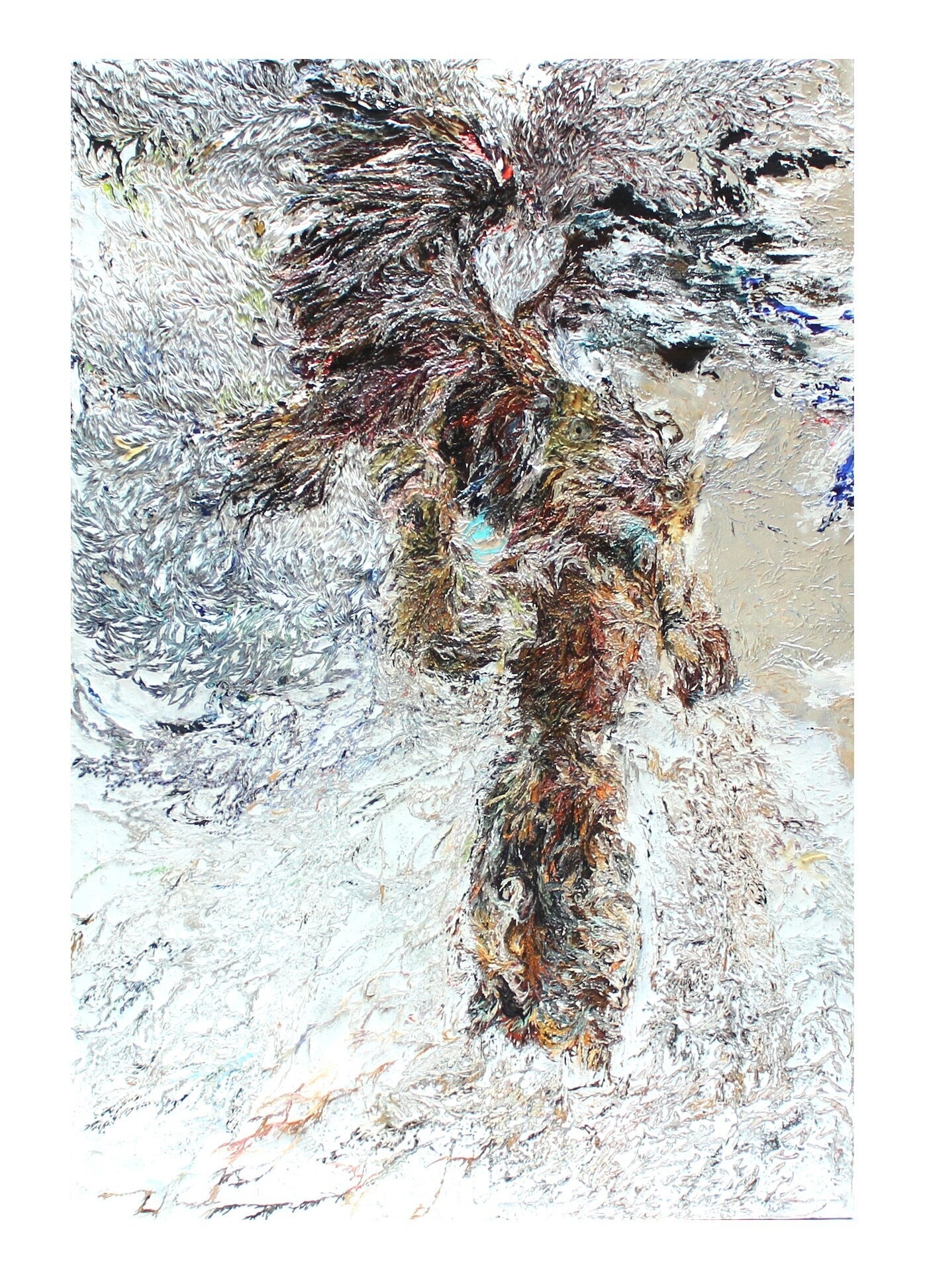 NADiff a/p/a/r/t】混ざり合った色の積層が躍動する、高山夏希の新作展