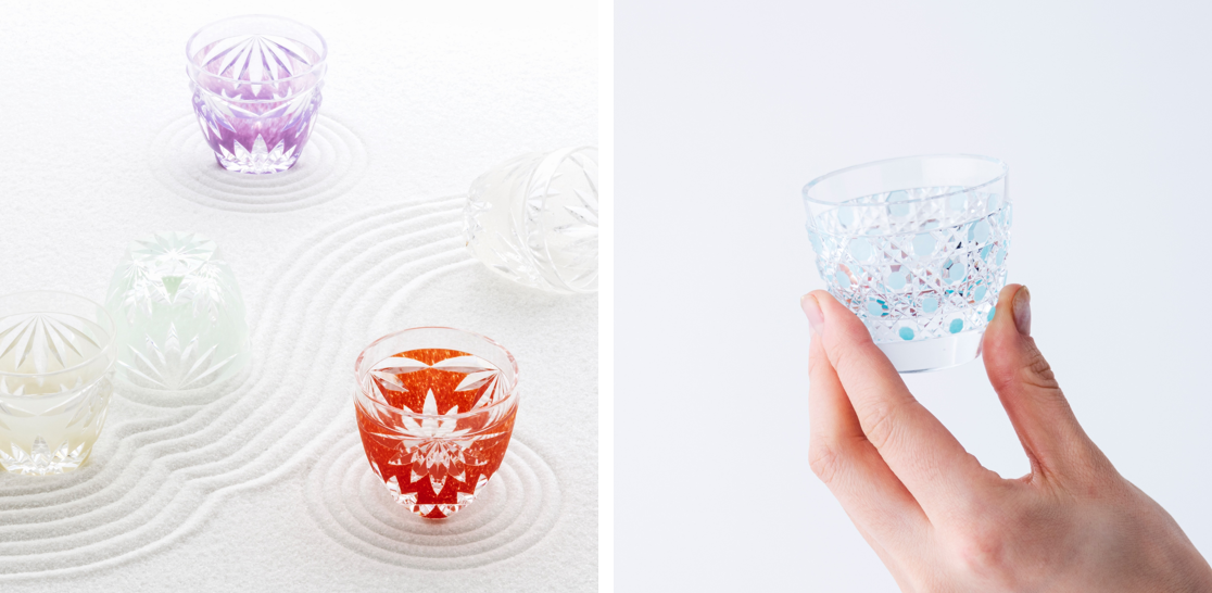 SENA MISAWA／写真（左）KIKKA 各色写真（右）KAGOME 空色sor