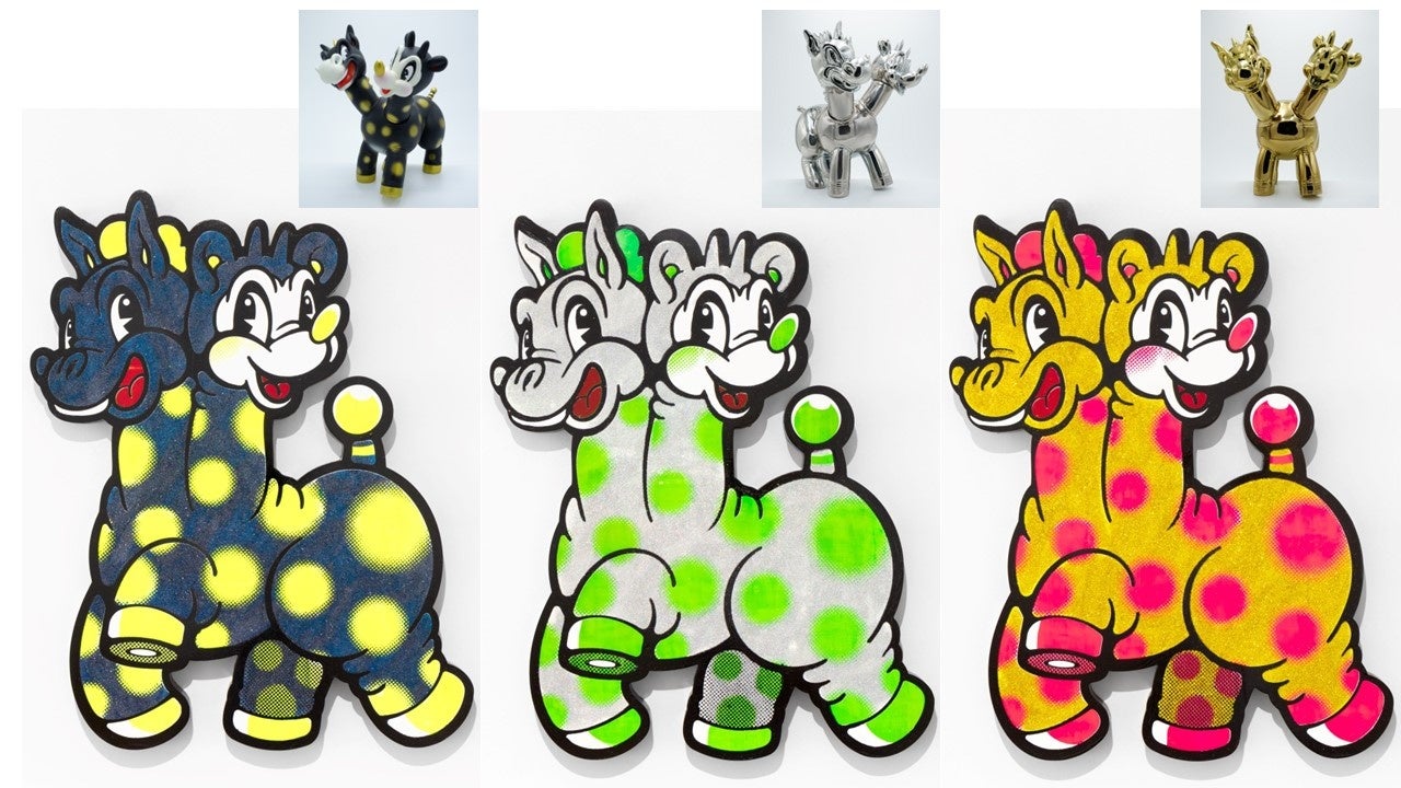 左から、UMASHIKA BLACK、UMASHIKA SILVER、UMASHIKA GOLD