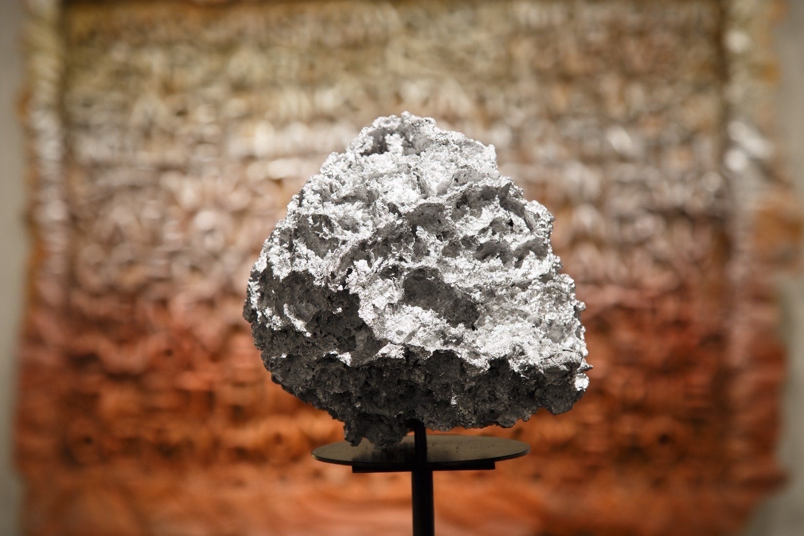 「0.0000009」250×290×240 mm, Mixed media