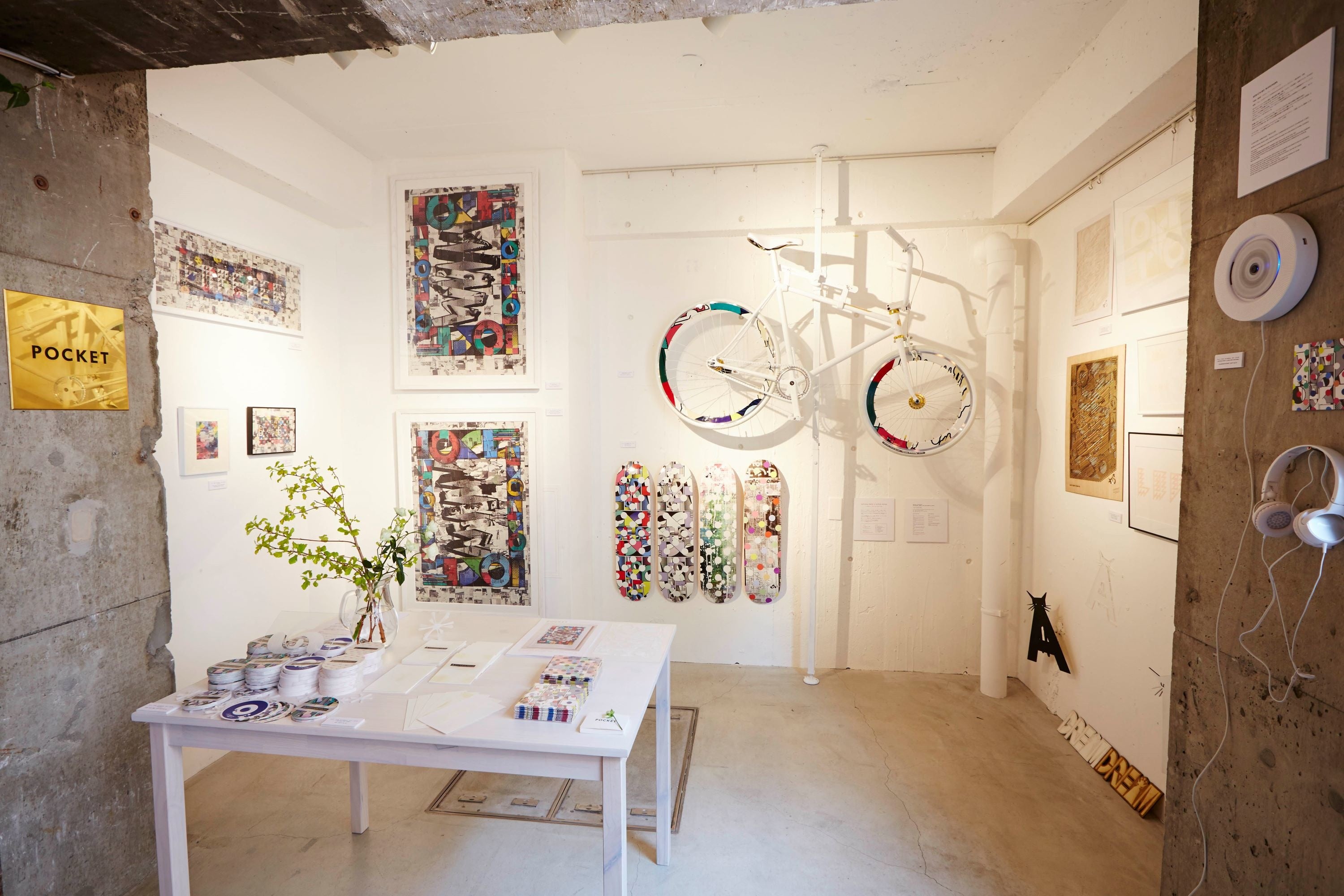 《SYMBOL》（POCKET、2014）展示風景