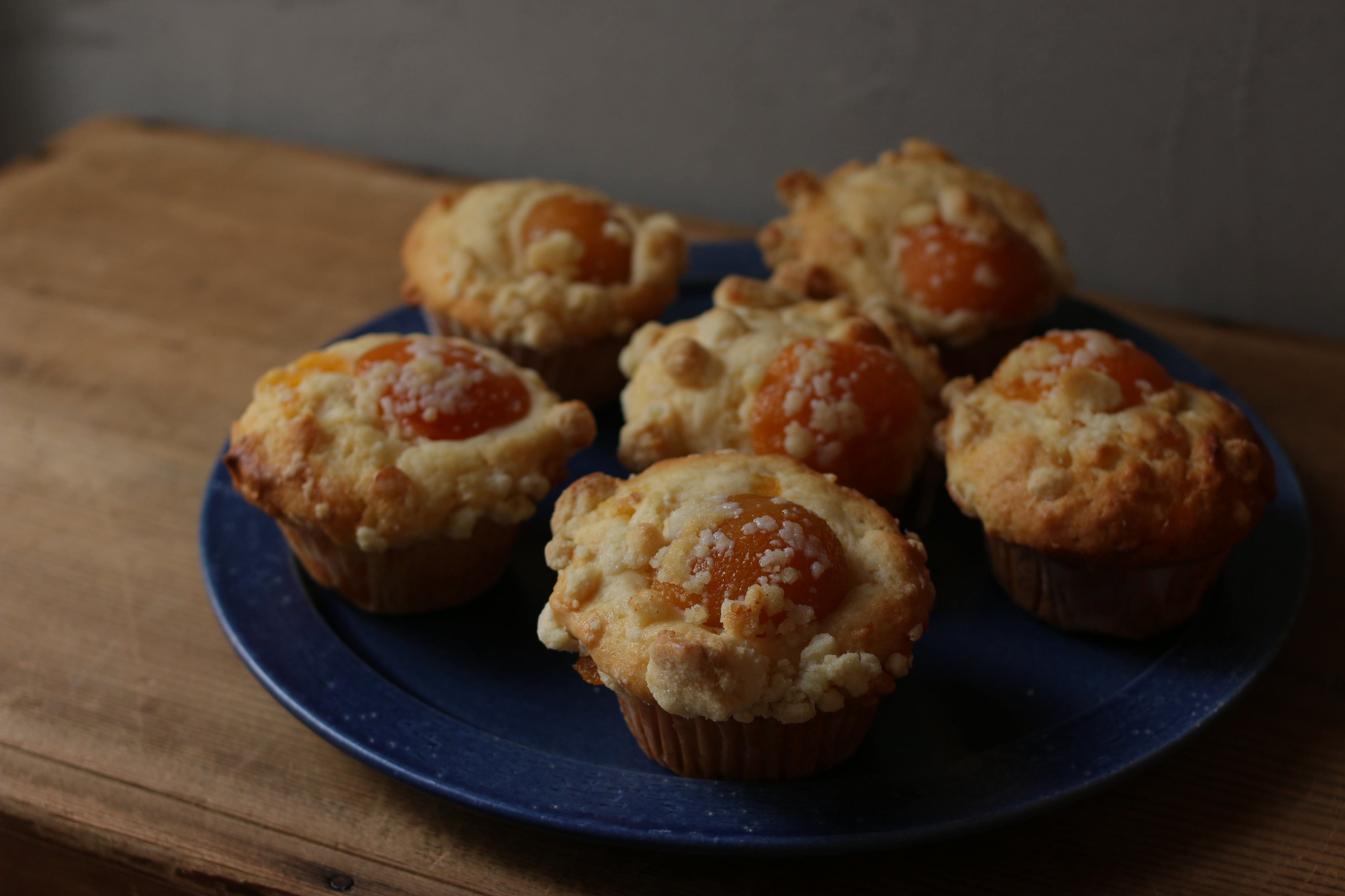 アプリコットとサワークリームのマフィン_460