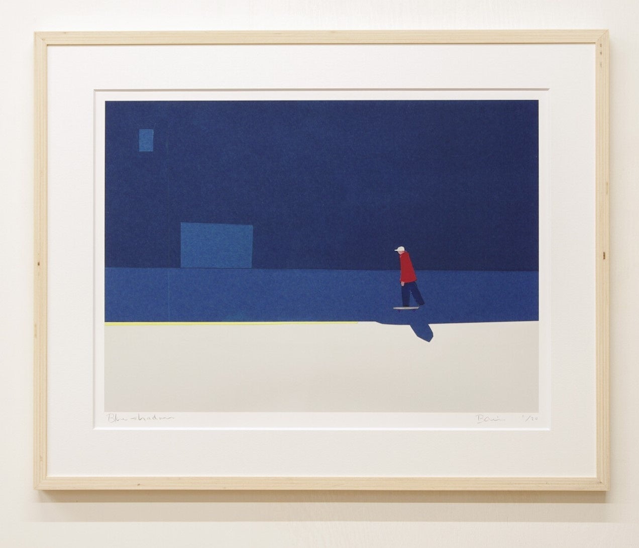 ジークレー作品「Blue Shadow 青い影」