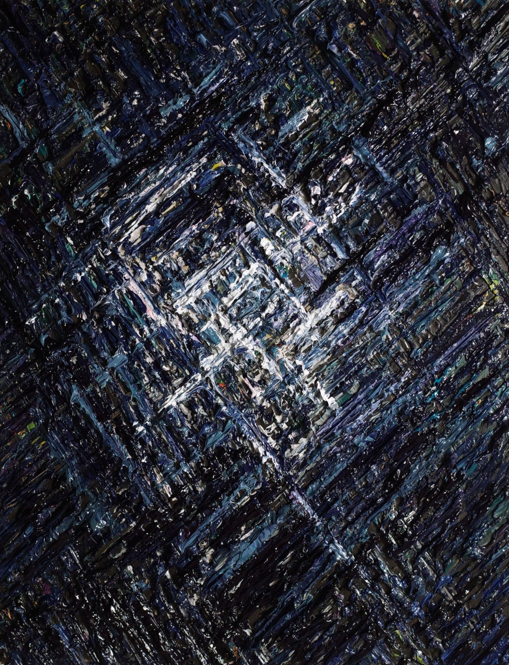 あの星 530×410mm キャンバス、アクリル、油彩 2022