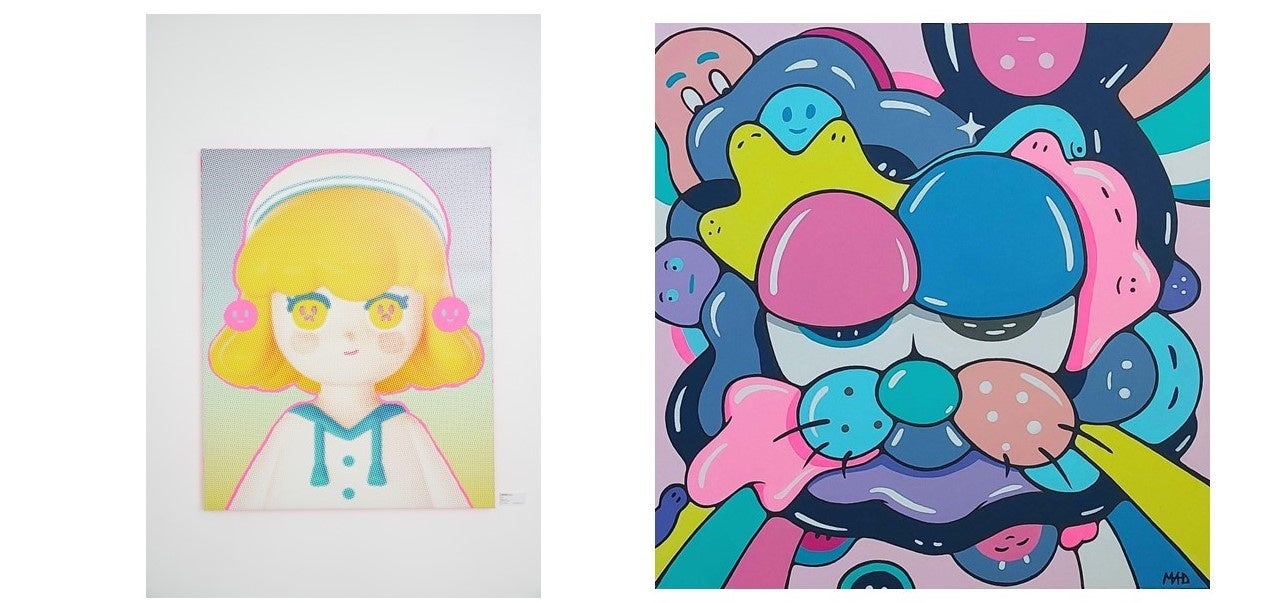 絵画　cafe CCCアートラボ】天王洲のアートギャラリーカフェ「WHAT CAFE」に