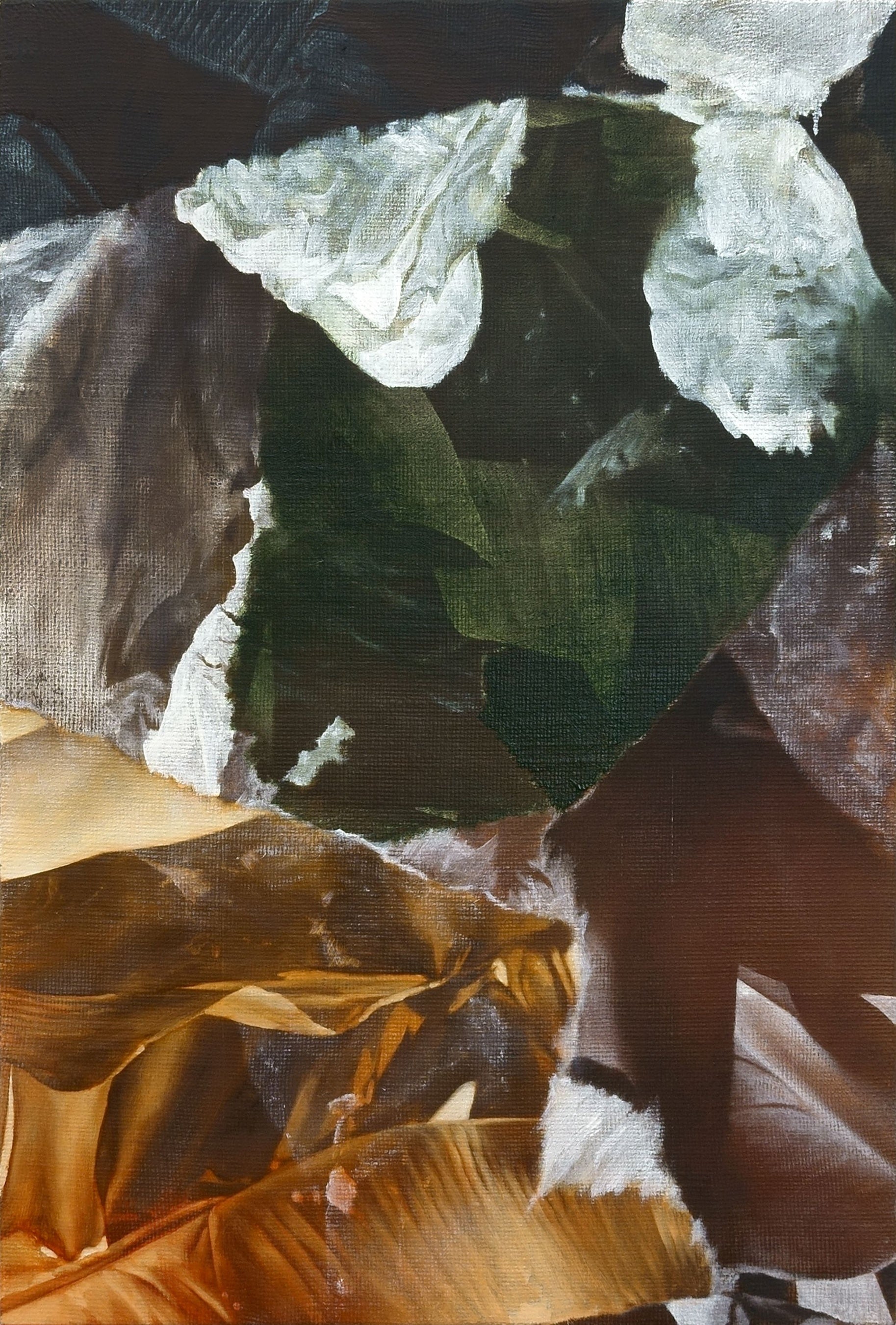 ※出展作品 郷治竜之介「banana」606×410mm oil on canvas