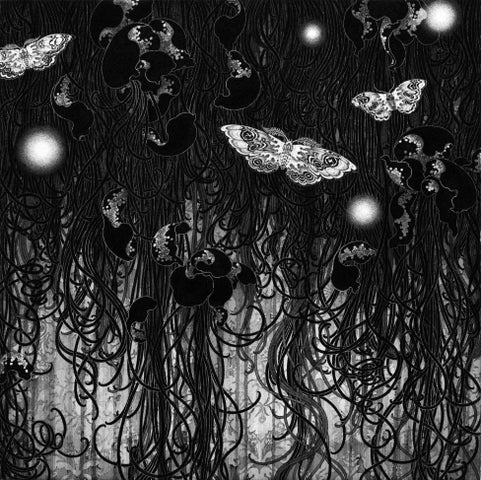 銀座蔦屋書店でましもゆきの個展「花轍」開催!緻密なモノクロの世界を堪能しよう 銀座蔦屋書店でましもゆきの個展「花轍」開催!緻密なモノクロの世界を堪能しよう