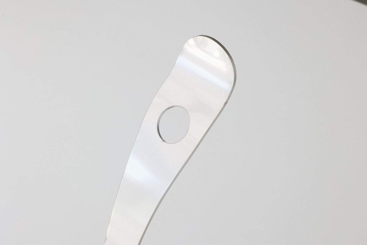 ステンレスが表現する滑らかな曲線