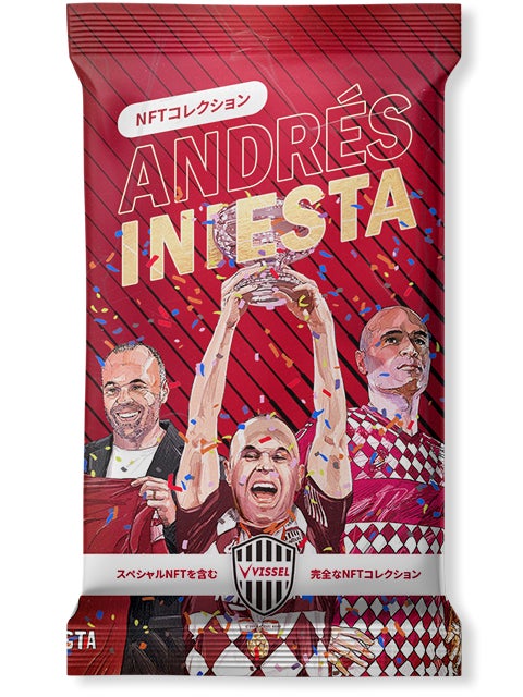 Rakuten NFT」において、アンドレス イニエスタ選手の「ヴィッセル神戸