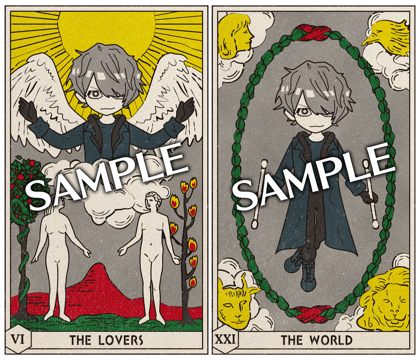 HYDE タロットカード占い キーホルダー TEMPERANCE HYDE タロットカード占い キーホルダー TEMPERANCE HYDE タロット