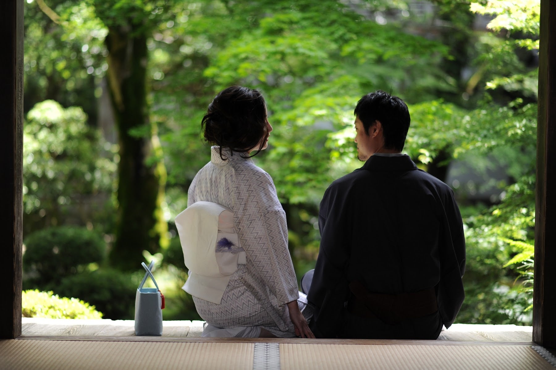 カップルデートを着物で