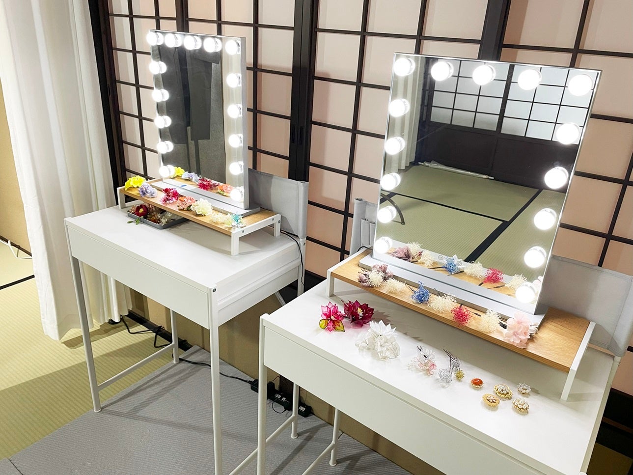 ヘアーセットブース