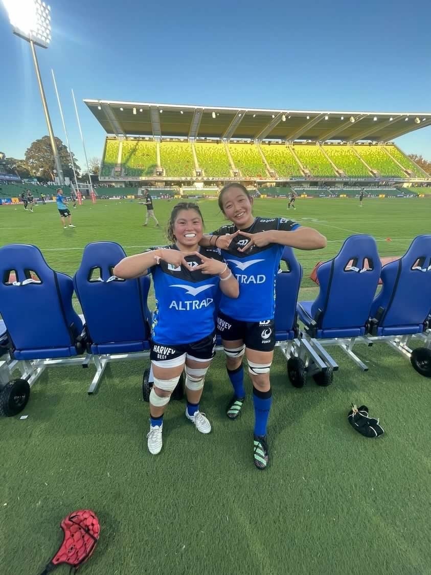 左：柏木選手　右：佐藤選手