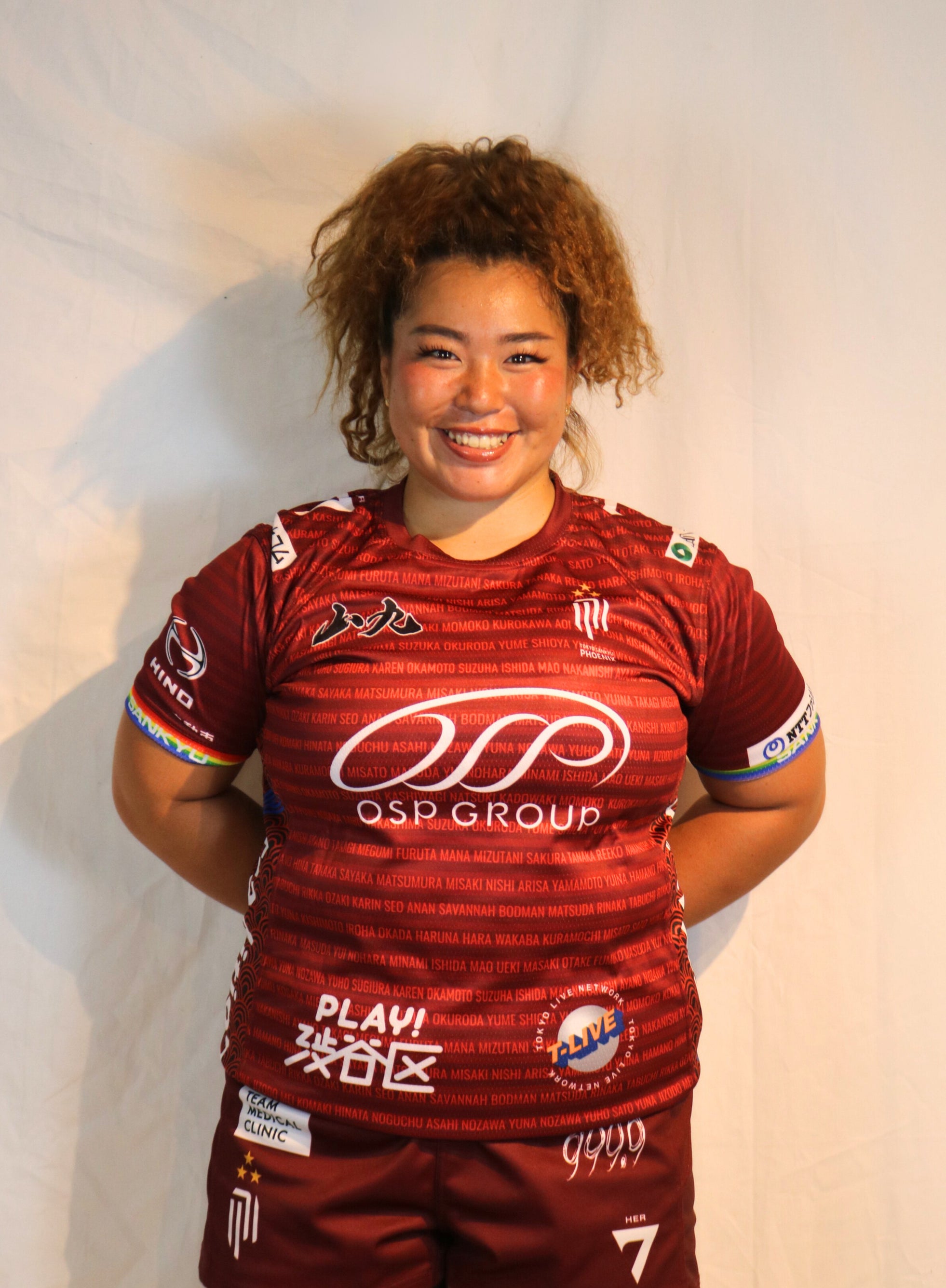 岸本彩華選手の写真