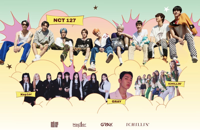 NCT 127, Kep1er, GRAY, ICHILLIN'ら豪華K-POPアーティスト出演「M(a)y NCT 127, Kep1er, GRAY, ICHILLIN'ら豪華K-POPアーティスト出演「M(a)y
