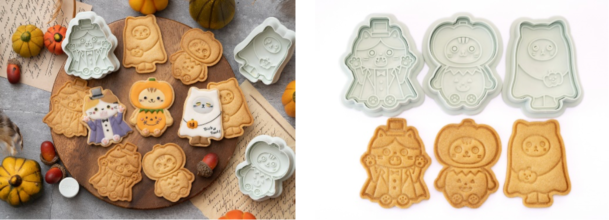 ハロウィンの贈り物にもぴったり！「ねこちゃんたちのハロウィン仮装