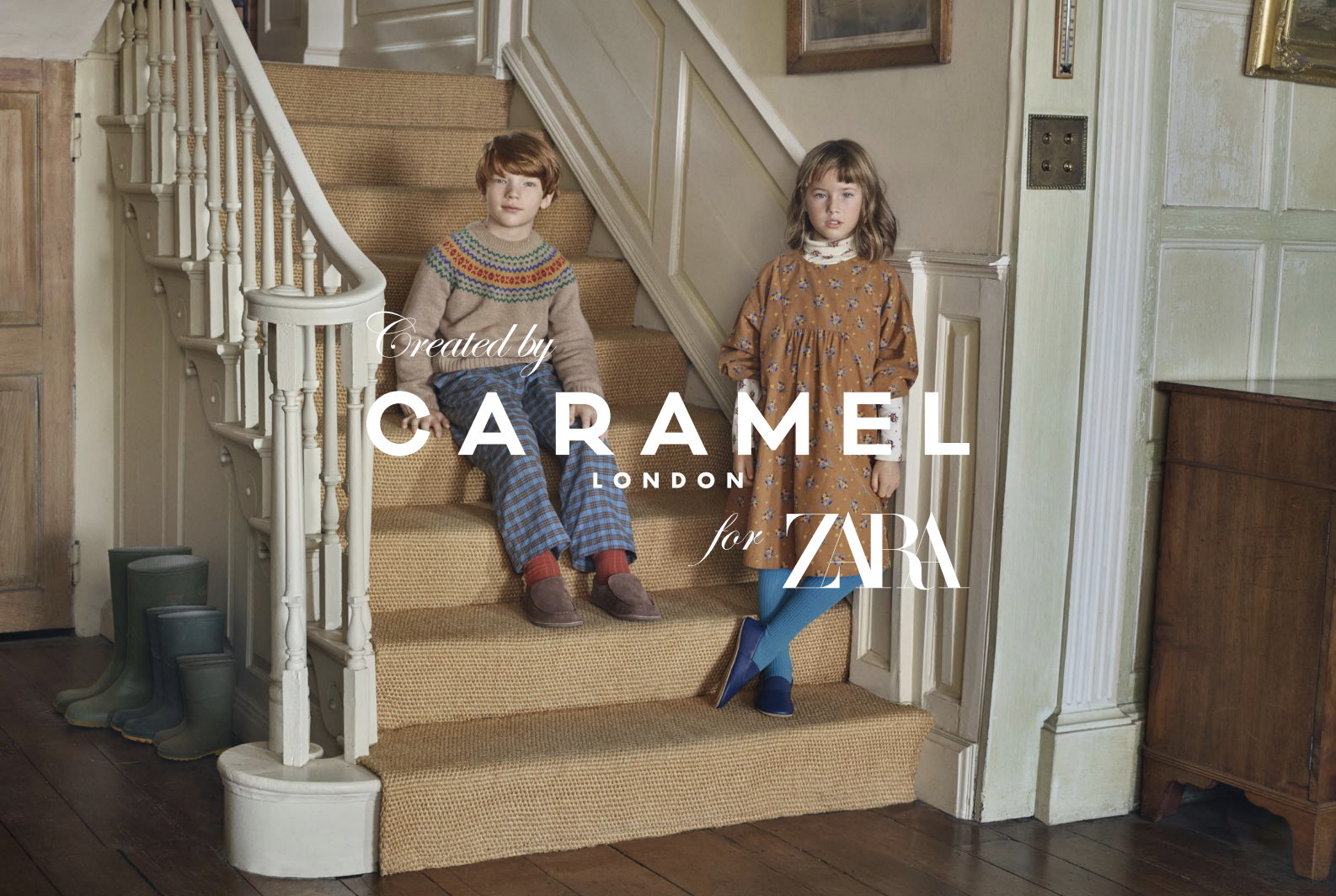 Caramel × ZARA コラボレーション第2弾を発表 – アート性と個性が宿る、子どもたちの日常に寄り添うワードローブ