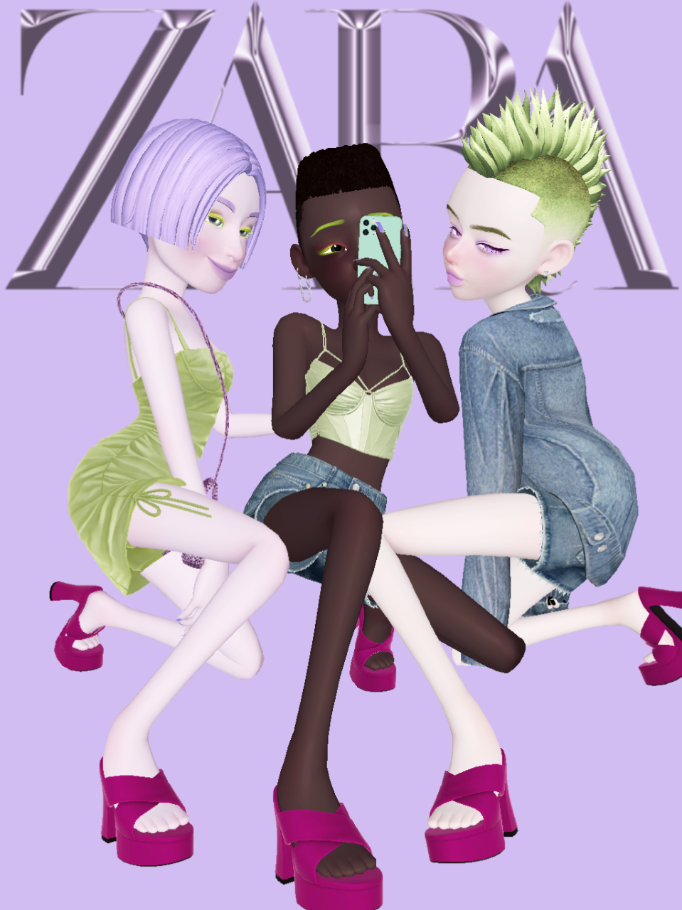 ZARA】メタバースコレクション第2弾を発表。「ゼペット（ZEPETO」でも