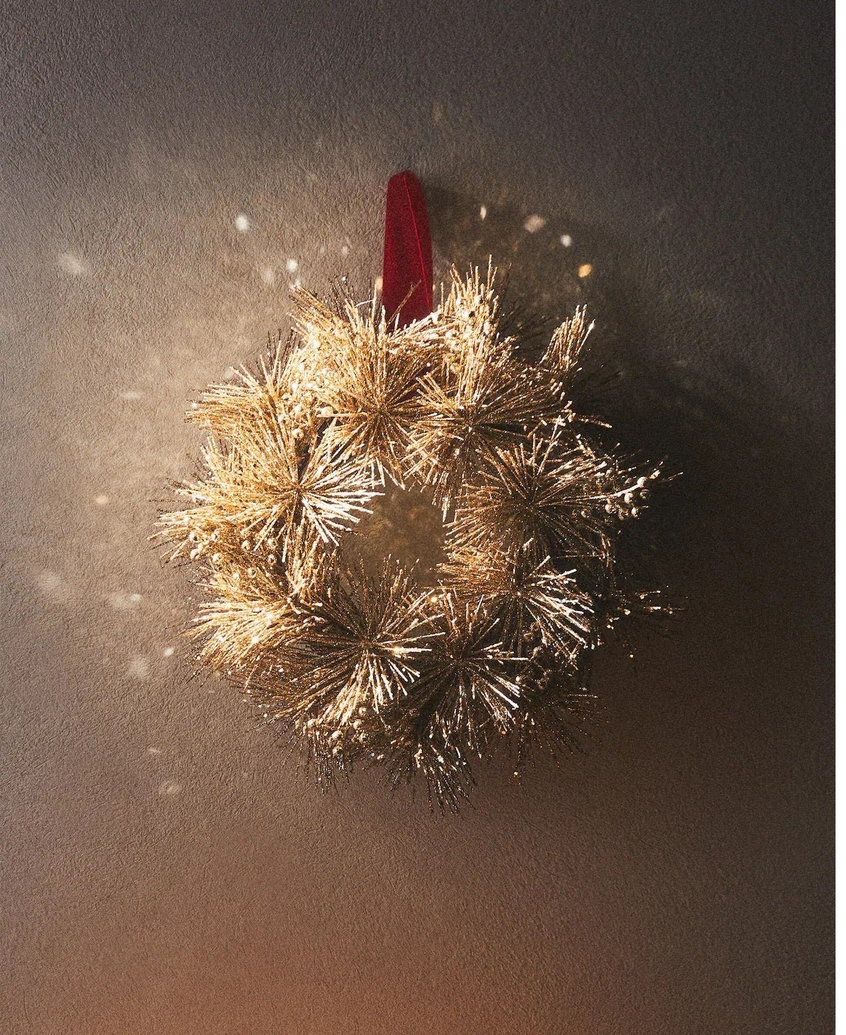 グリッター クリスマスクラウン オーナメント_¥6,990