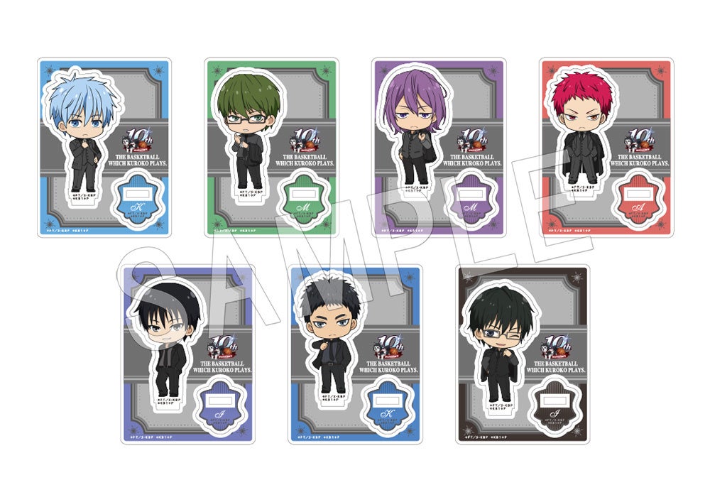 黒子のバスケ 中国 コラボカフェ アクリルクリップ ボックス 黒子のバスケ』 × Chugai Grace Cafe」コラボカフェが渋谷で開催！ここ