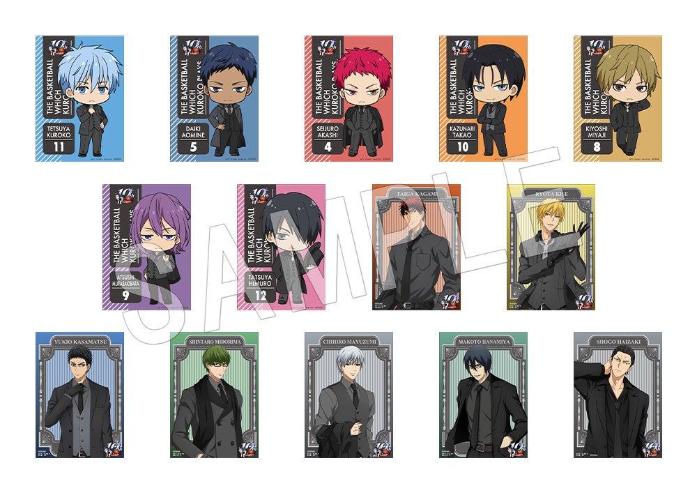 黒子のバスケ 中国 コラボカフェ アクリルクリップ ボックス 黒子のバスケ』 × Chugai Grace Cafe」コラボカフェが渋谷で開催！ここ