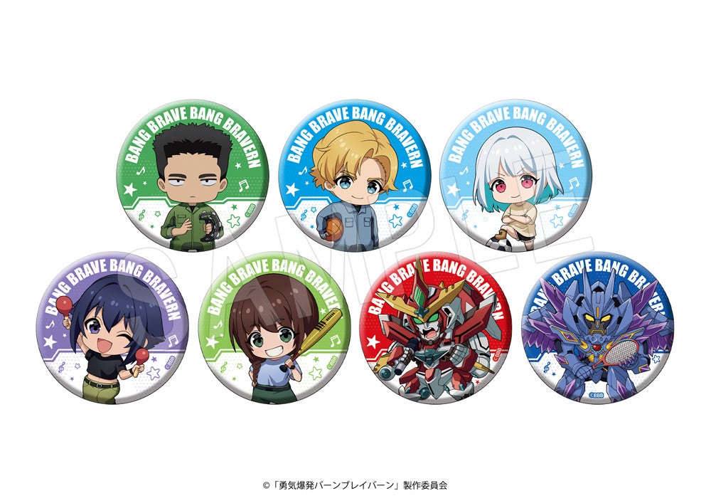 勇気爆発バーンブレイバーン ラウンドワン　限定　アクリルスタンド　全5種セット 勇気爆発バーンブレイバーン トレーディングアクリルスタンド