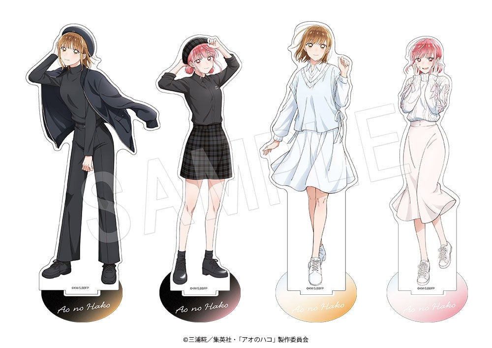 TVアニメ「アオのハコ」より、“BLACK＆WHITE”がテーマの新規描き下ろし