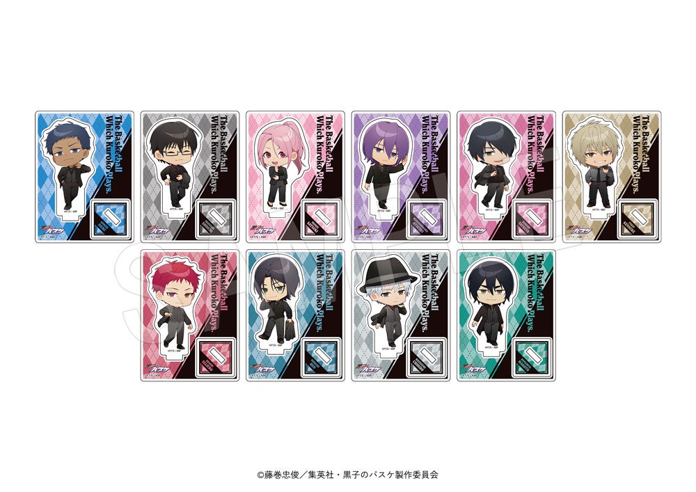 アニメ『黒子のバスケ』より、大好評の“黒スーツ”衣装の描き下ろし