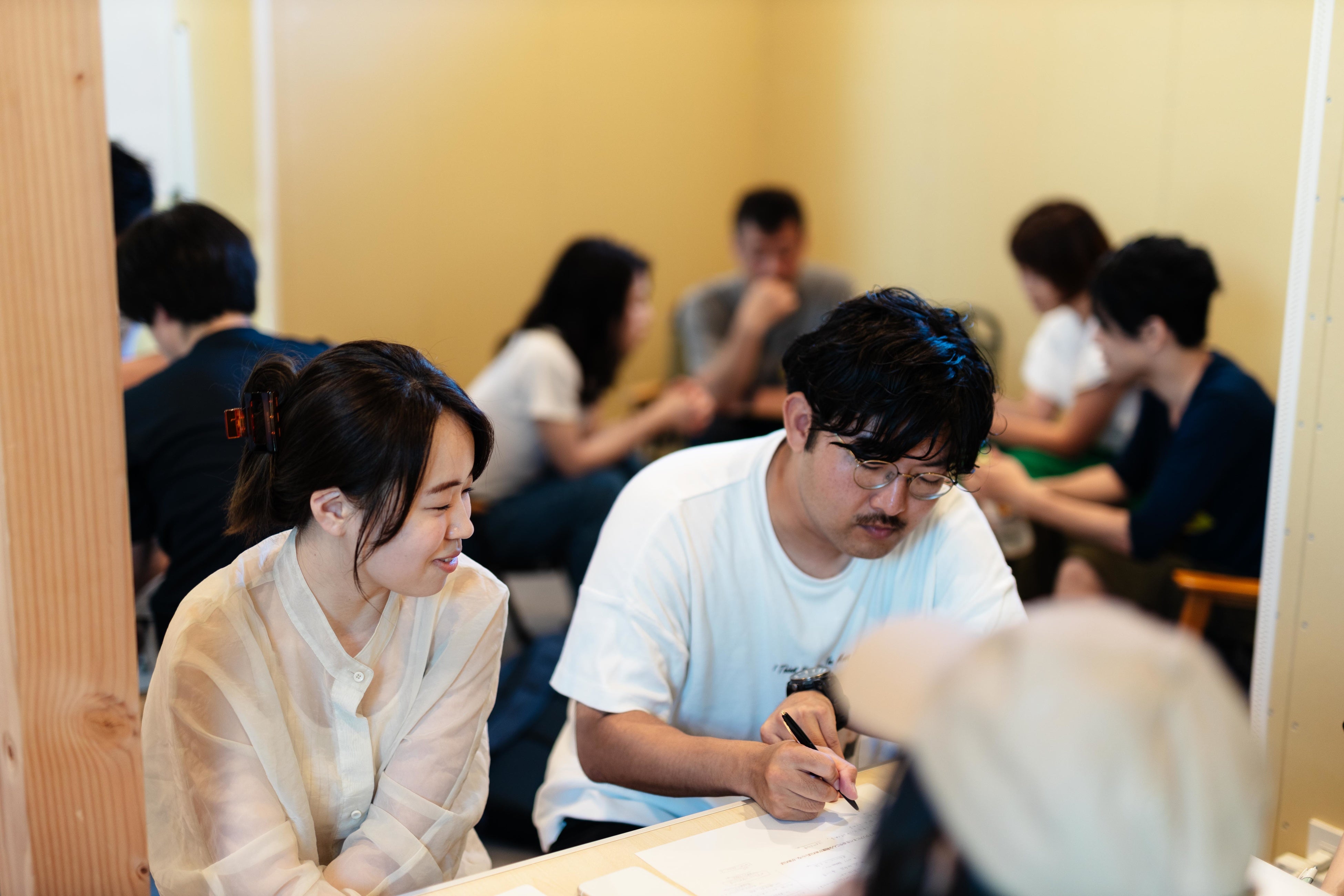 「ニット社員が思うニットでの理想の働き方とは？」というテーマでディスカッション