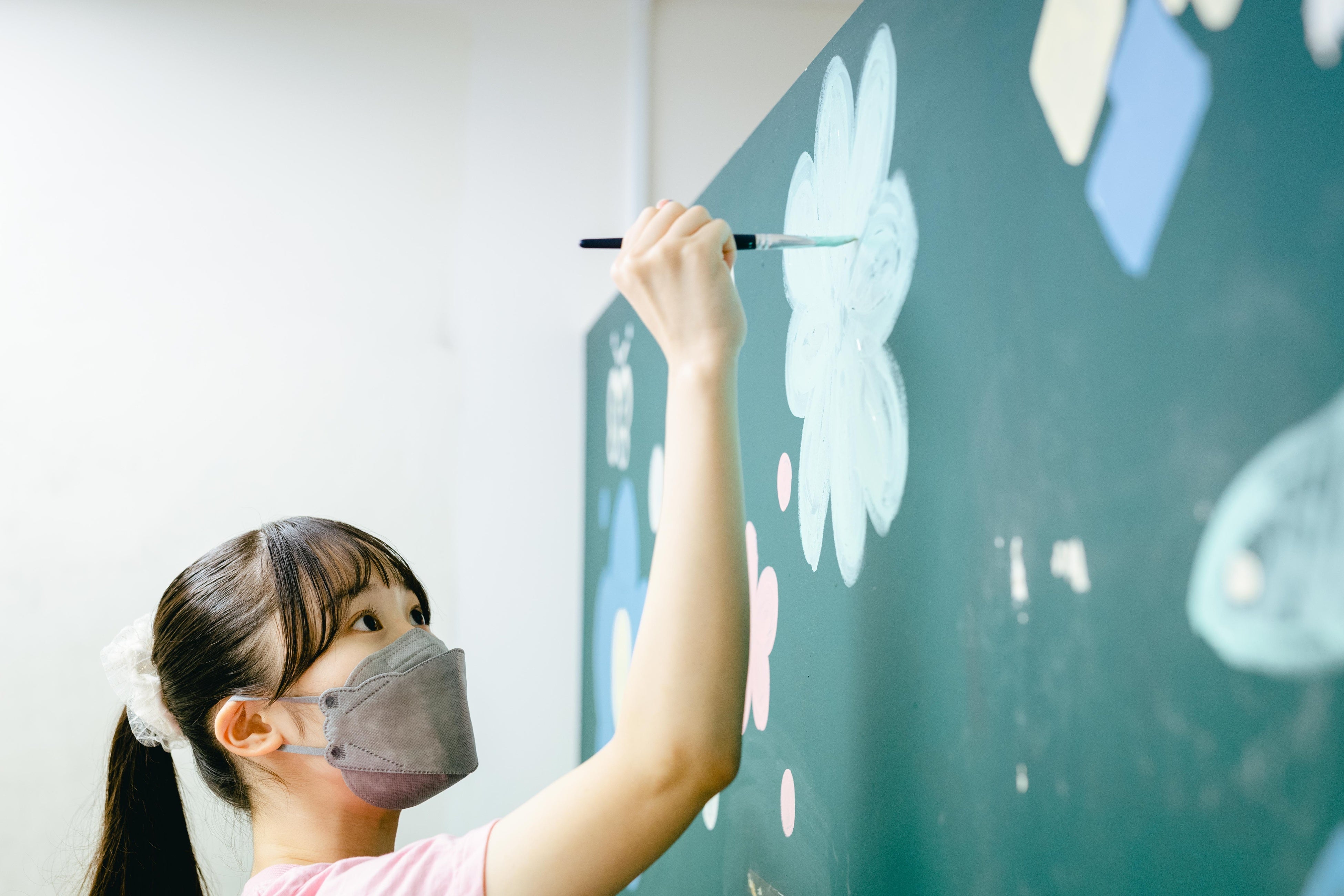 オフィスでお絵かき