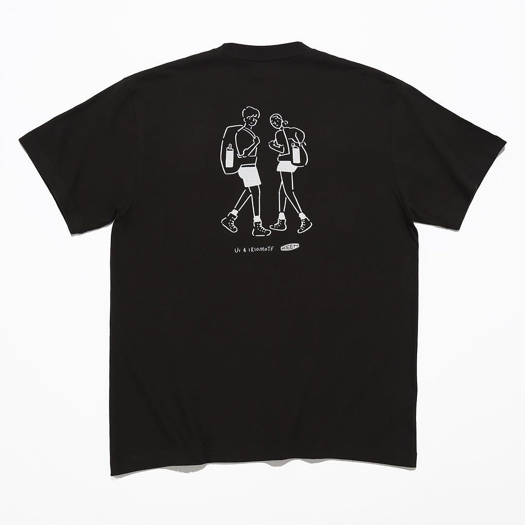 Tシャツ 1デザイン、2カラー  ¥ 3,850(税込み)