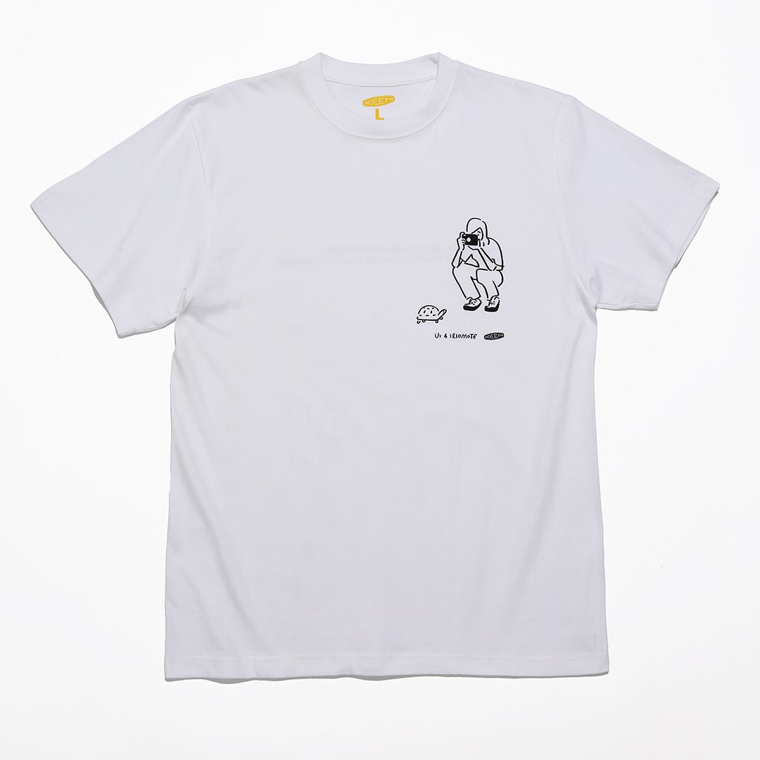 Tシャツ 1デザイン、2カラー  ¥ 3,850(税込み)