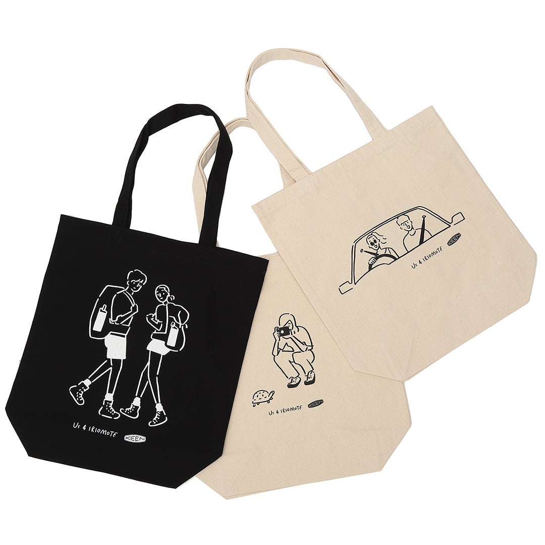 トート:3デザイン、各1カラー  ¥ 2,860(税込み)