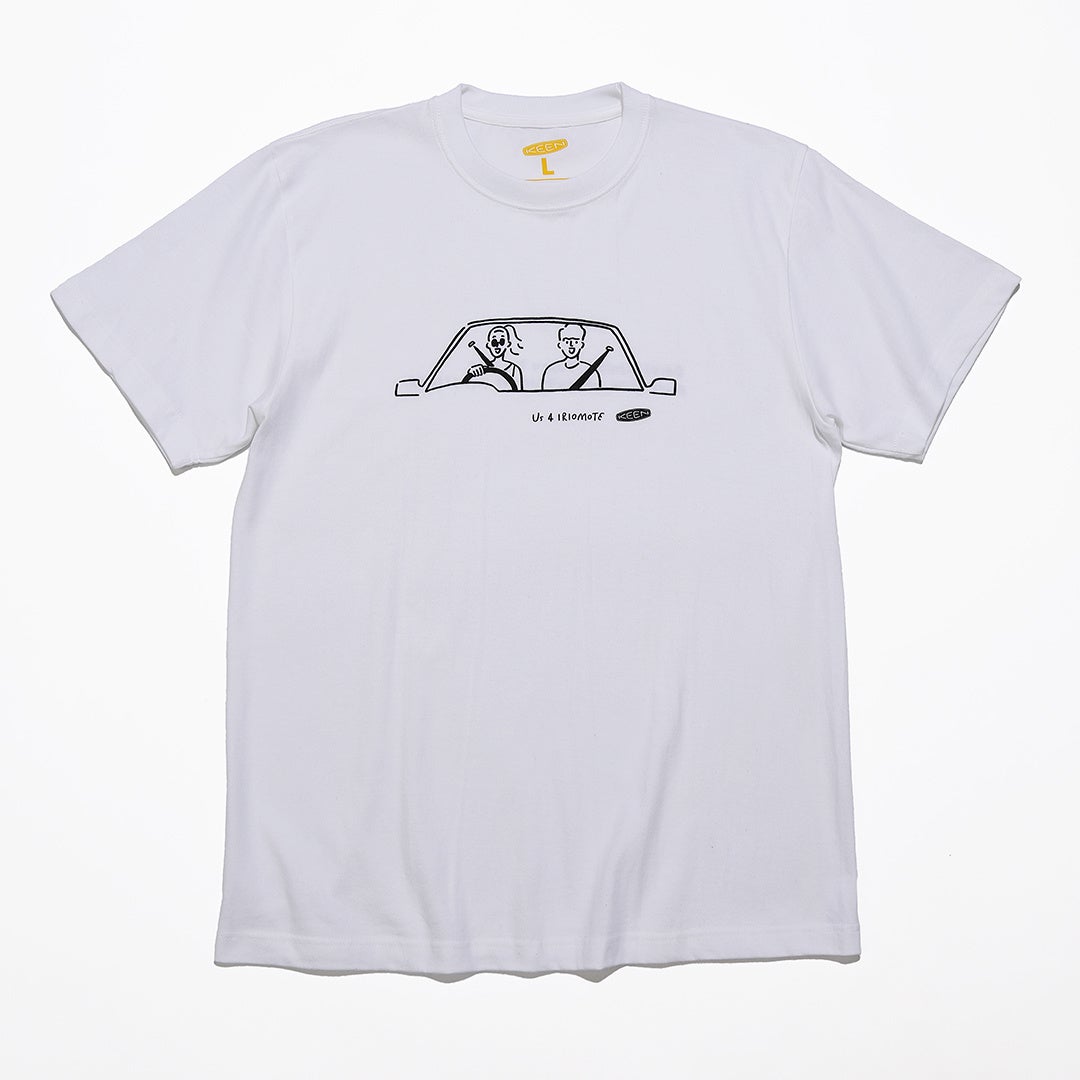 Tシャツ 1デザイン、2カラー  ¥ 3,850(税込み)