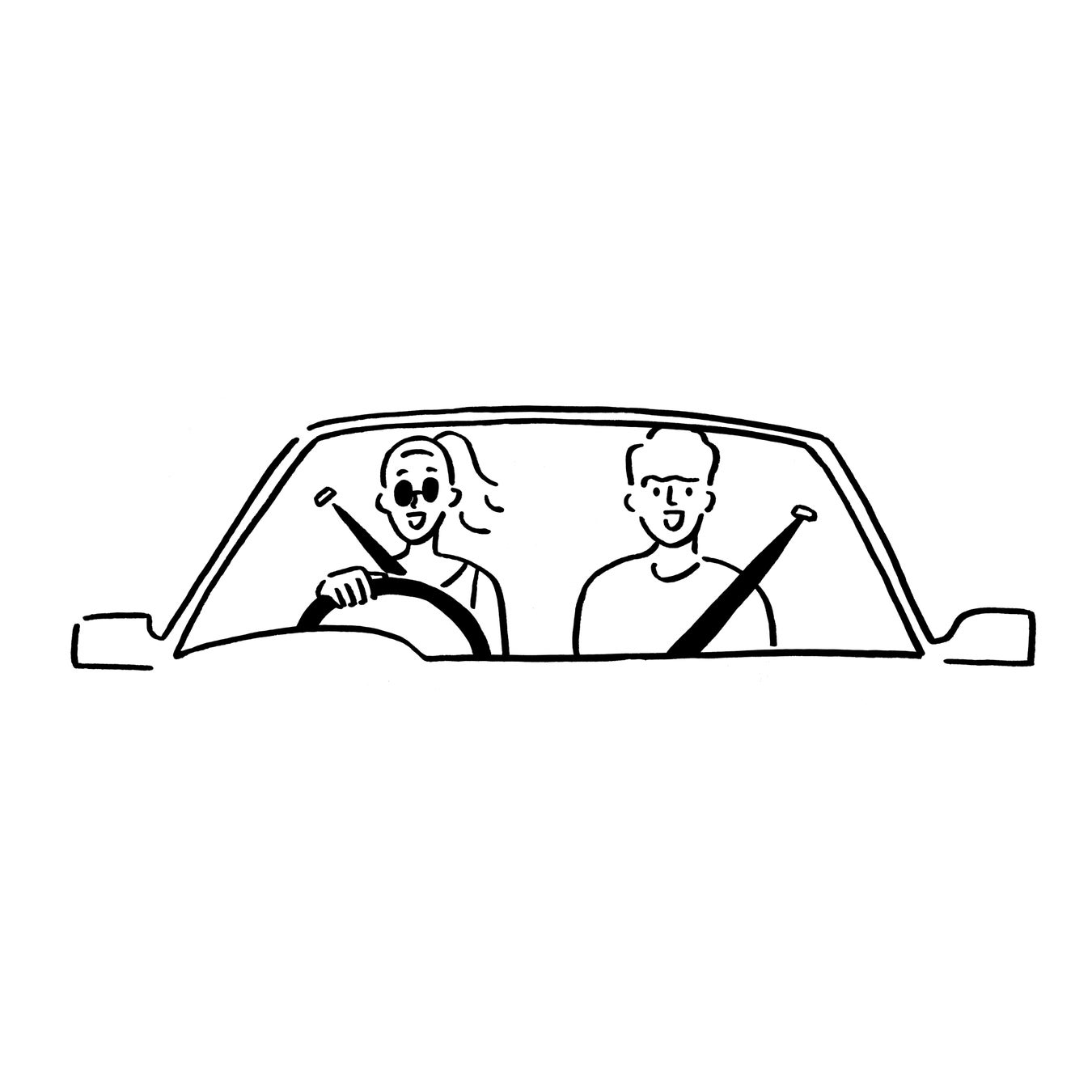 ゆっくりとしたスピードで走ろう