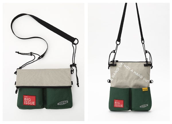 KEEN × BIG ISSUE チャリティ・バッグ、2023年8月15日に発売