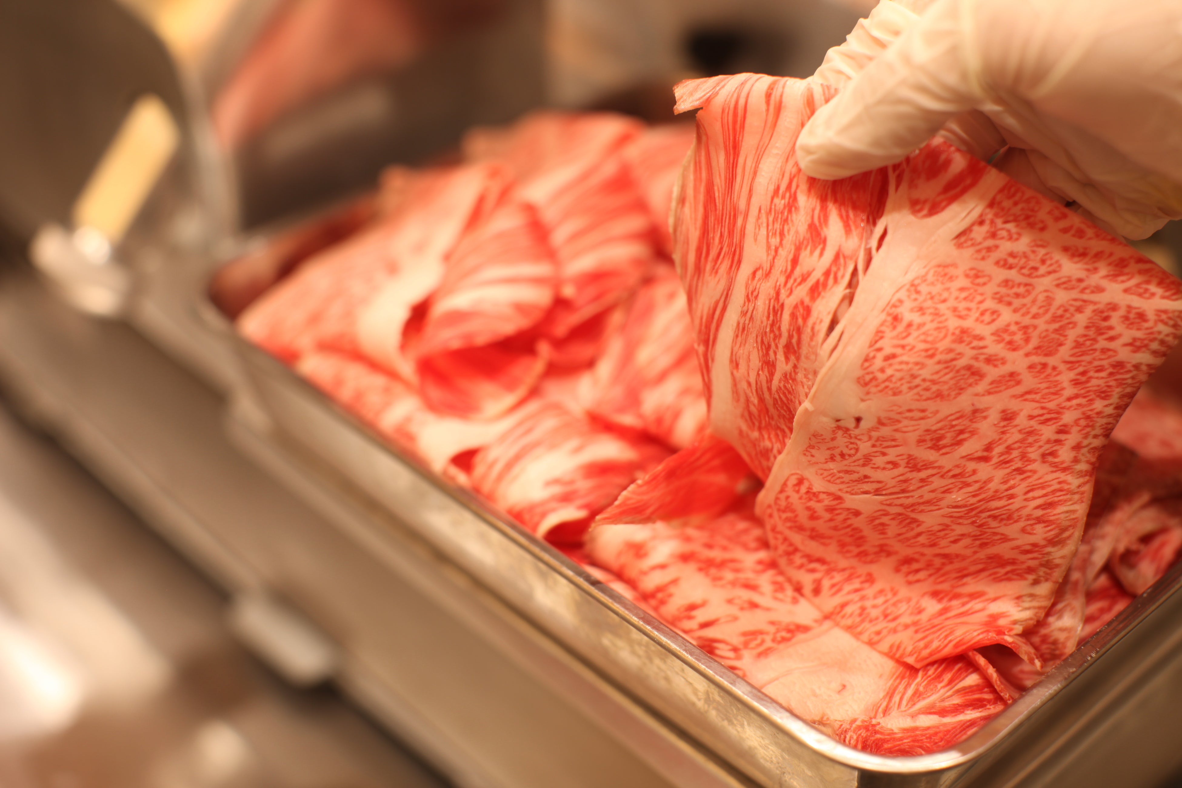 店舗でオーダー毎にスライス