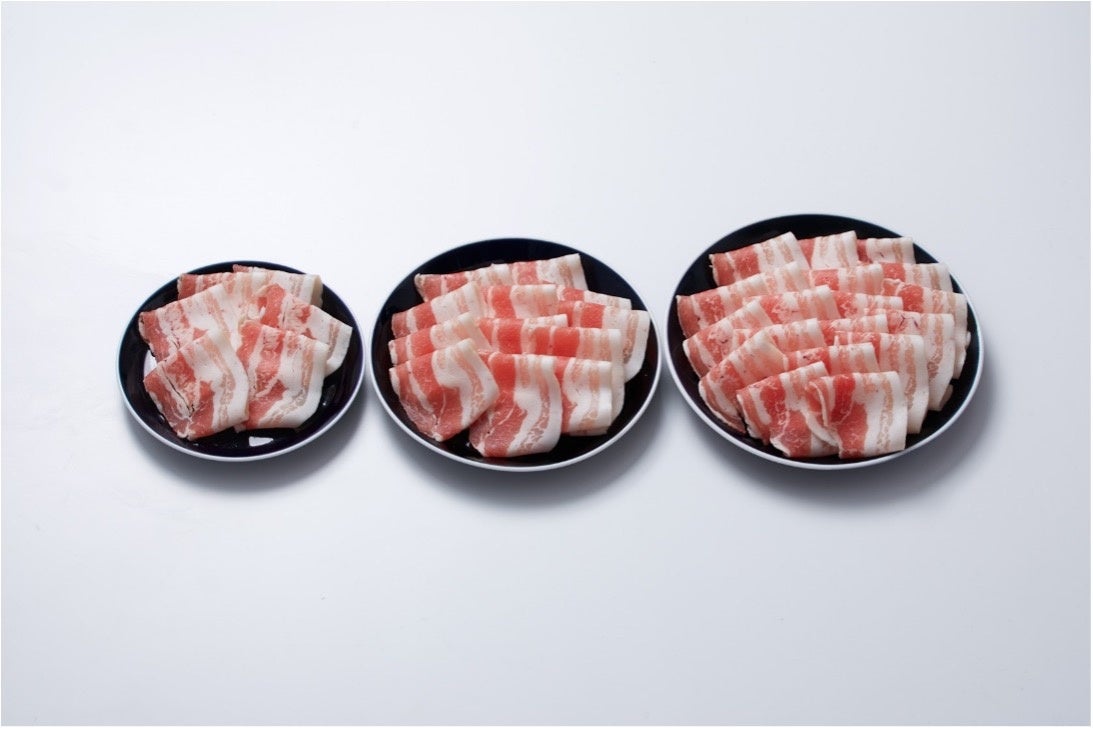 サイズ別豚バラ