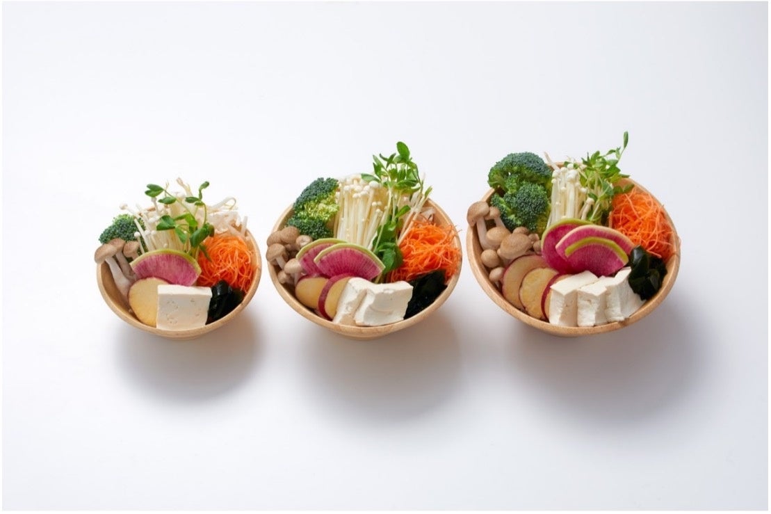 サイズ別お野菜