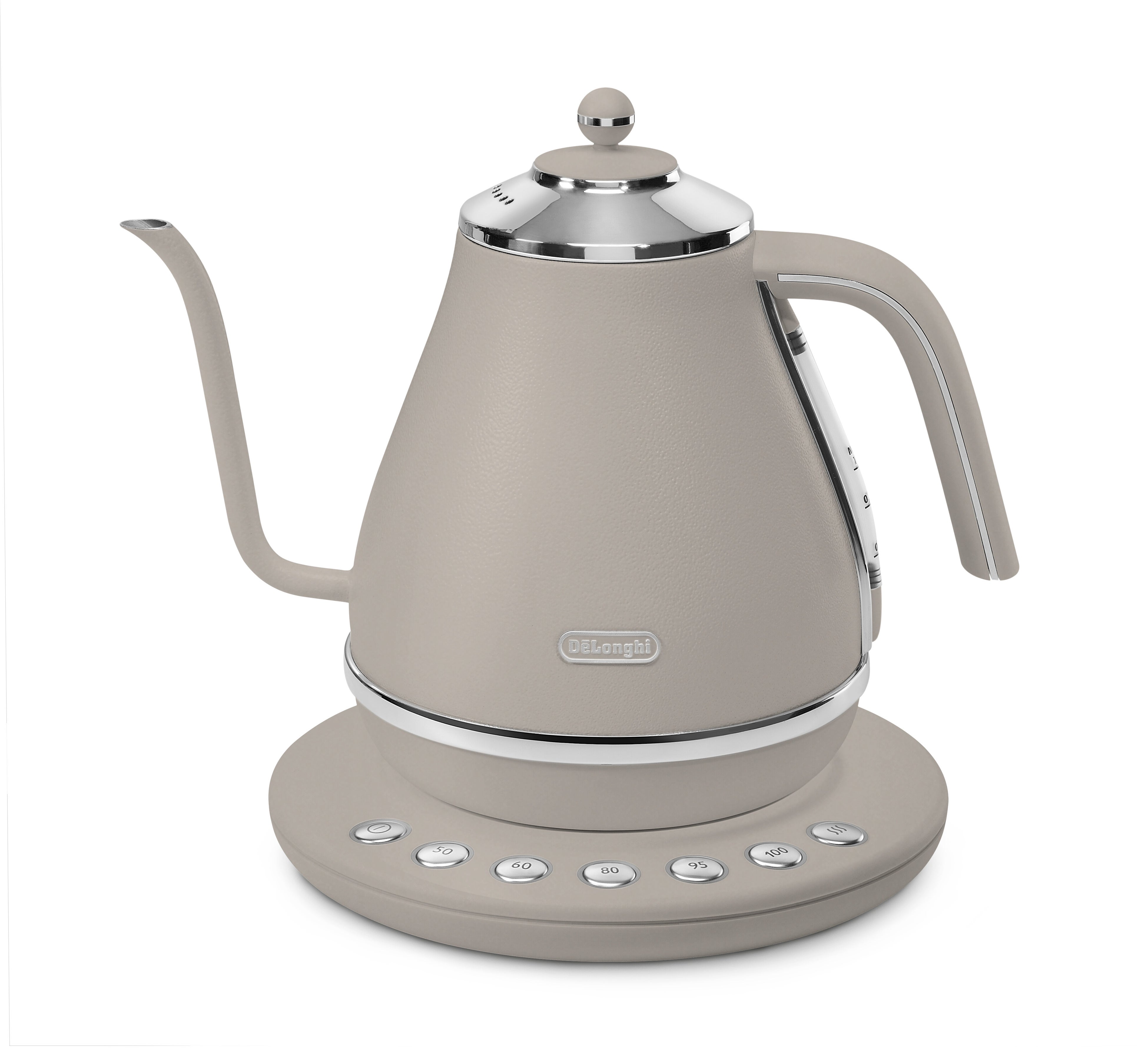 デロンギ アイコナ 温度設定機能付き電気カフェケトル」に新色