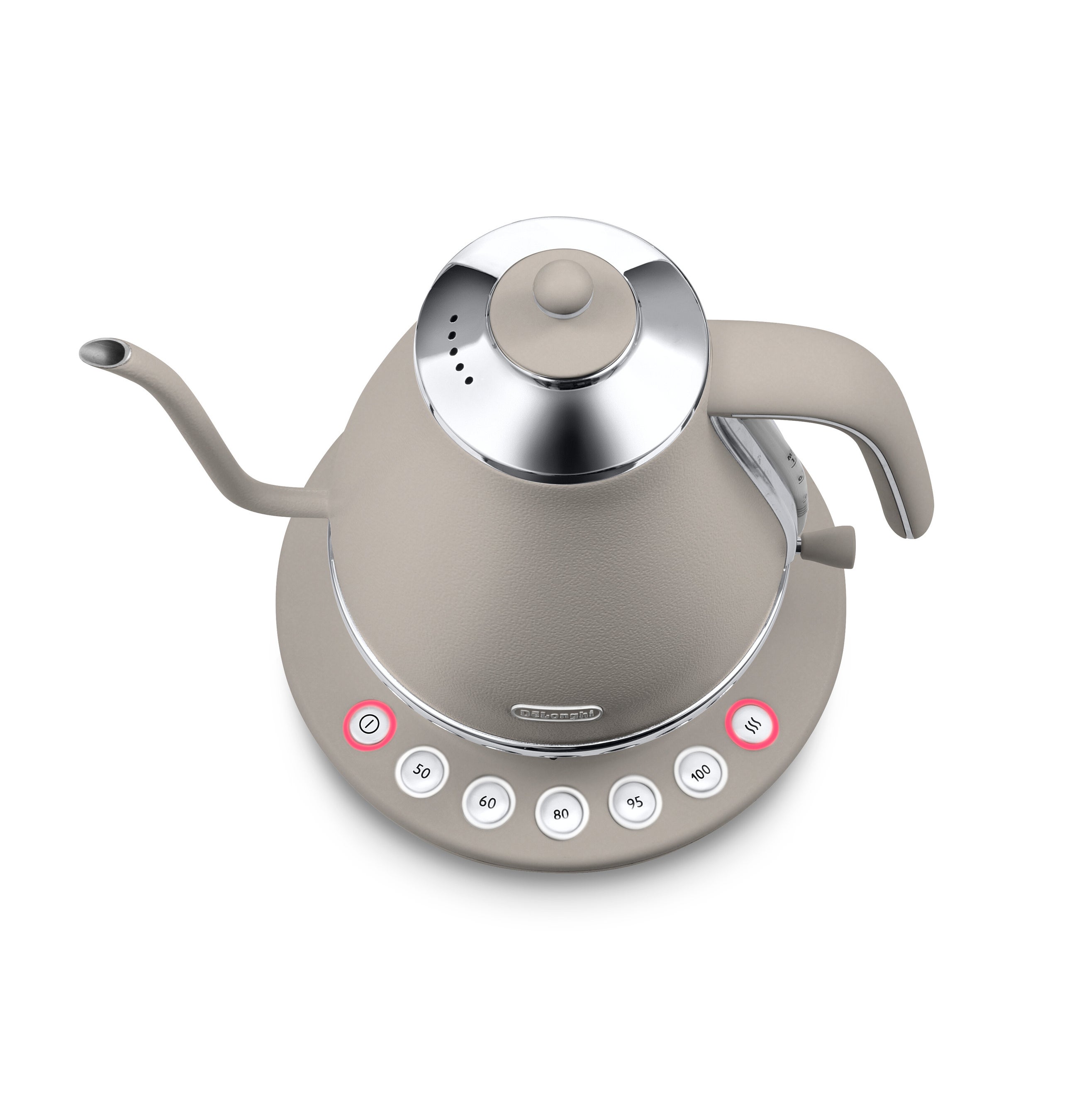 デロンギ アイコナ 温度設定機能付き電気カフェケトル」に新色
