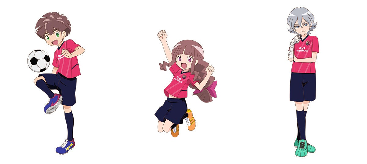 左から：天ノ河 宙、月夜野 瑠璃、東御手洗 清司郎