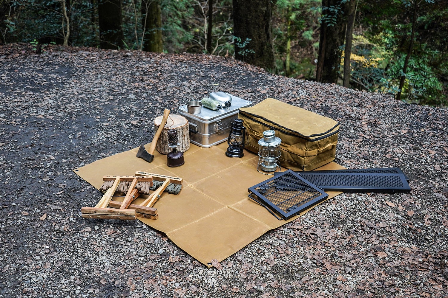 asobito 防水帆布ケース マルチシート 70x135cm レジャーシート おしゃれ | アソビト マルチシート L - 心