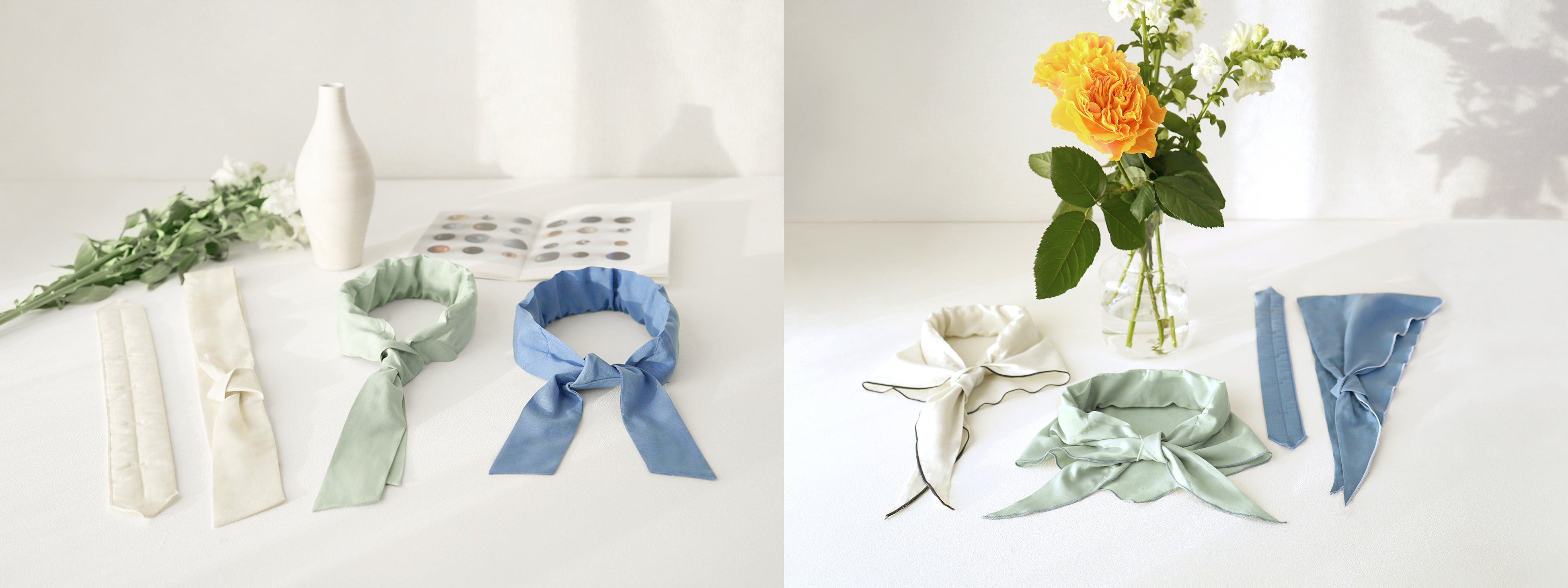 従来のストレートスタイルの新色に加え、ワイドタイプも3色新登場。