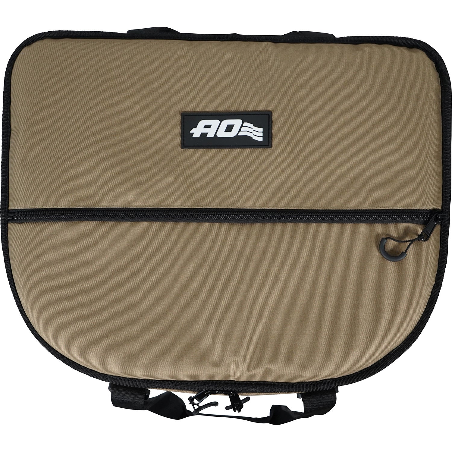 上部にはファスナーポケット付き