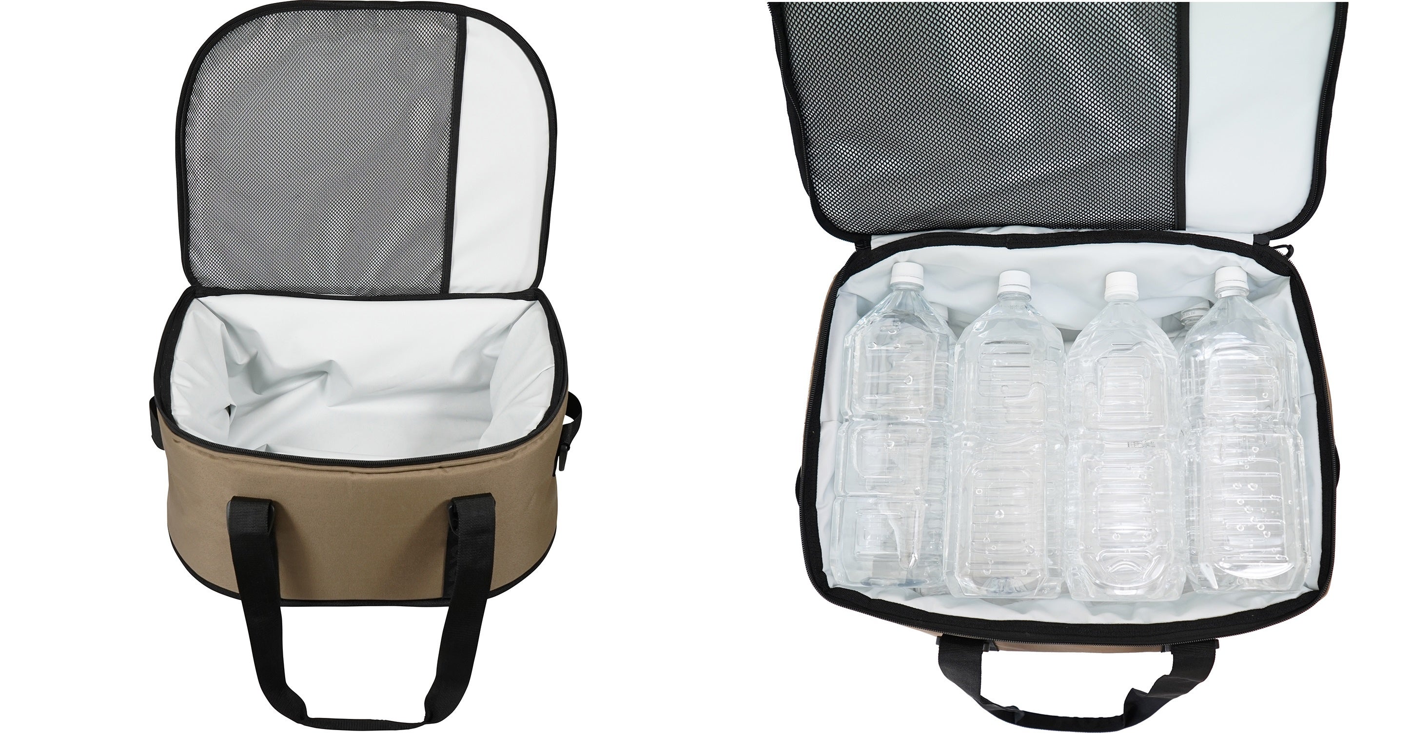 容量約17L（2リットルペットボトルが8本収納可能）