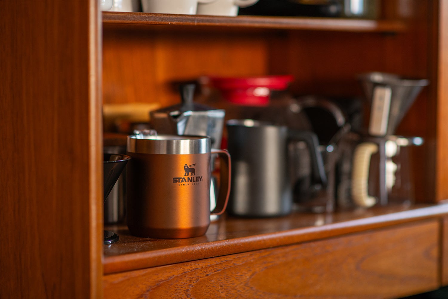 クラシック真空マグ 0.35L　メープル